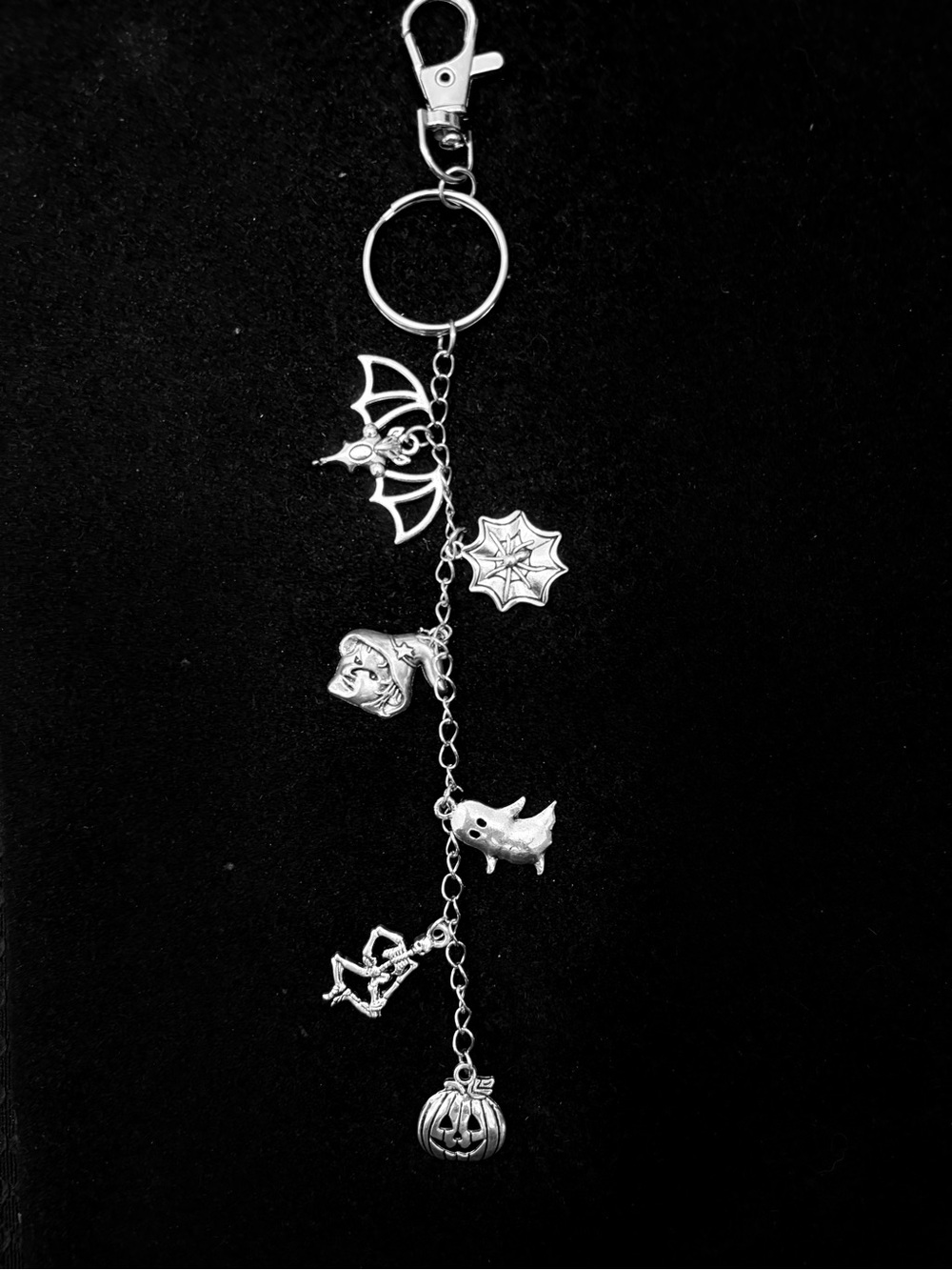 Halloween themed handbag/backpack Charm Keychain